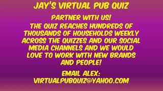 Virtual Pub Quiz, Live! Yes Really Live: Saturday 9th October