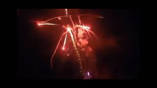 Bouquet final de mon feu pyromusical pour mes 19 ans ( 2 juillet 2021 )