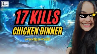 SOLO 17 KILLS | AKM QUEEN @candygaming001  #bgmi #bgmivideos #girlgamerlive #bgmigirlgamer #gaming
