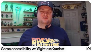 IOI Game Accessibility Q&A w @SightlessKombat