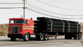 A Short Haul in BeamNG 0.31: T-Series Cabover