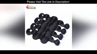 Slide Free Ship Indian Body Wave 4 Bundles Hair 100% Human Hair Weave Natural Black Non-Remy Body W