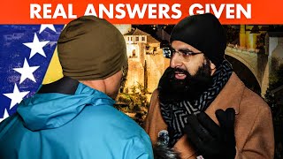 Muslim Challenges Bosnian Ex-Muslim’s Doubts | Speakers Corner