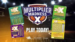March Tips Off with “Multiplier Madness” Scratch-Off Games