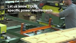 Ruvo 1300 Double-End Trim Saw for Doors in HD