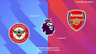 Brentford vs Arsenal | Brentford Community Stadium | 2025-26 Premier League | PES 2021