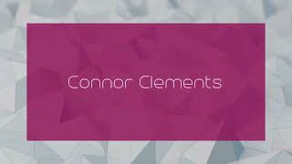 Connor Clements - appearance
