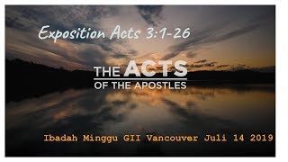 There's a Power In The Name of Jesus (Ada Kuasa Dalam Nama Yesus). (Eksposisi Kisah Para Rasul)