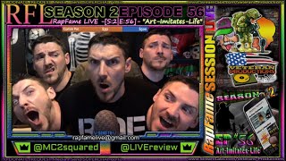 RapFame LIVE -[S2|E56]- "Art-Imitates-Life" - PLAYING YOUR MUSIC LIVE FOR FREE