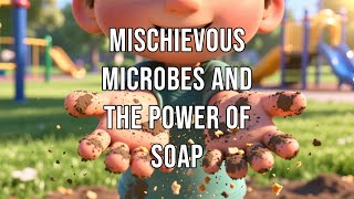 Mischievous Microbes and the Power of Soap #health #handwashingforkids