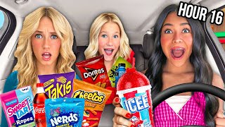 Eating ONLY GAS STATiON FOOD for 24 Hours!! 🤮