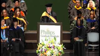 Highlights from Alan Fox Commencement Speech for Phillips Graduate Institute