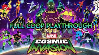 Marvel Cosmic Invasion COOP Complete Playthrough [PC] - No Commentary