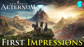 🔴 ESO Player Tries New World: Aeternum for the First Time