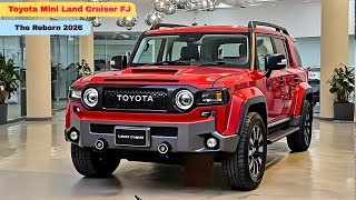 Toyota Mini Land Cruiser FJ 2026 Reborn – The Compact Off Roader Everyone Was Waiting For