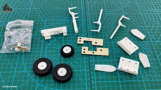 ACLG2-G61S5 | SU-27 aircraft model landing gear airplane