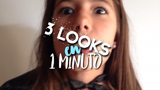 3 LOOKS EN 1 MINUTO || Martt :3