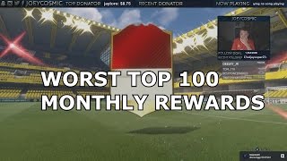 WORST TOP 100 MONTHLY REWARDS // FIFA 17 ULTIMATE TEAM