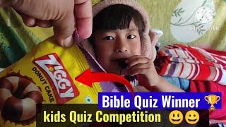 Bible Question and answer | Bible Quiz kids | Quiz Winner 🏆 | #bible #yishu 