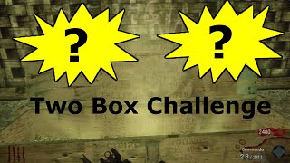 Black Ops Zombies:Two box Challenge-Funny Moments