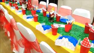 snow white castle decor