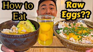The BEST Way to Eat RAW EGGS!🍚- Japanese Style🇯🇵- & How I Prepare It👨‍🍳
