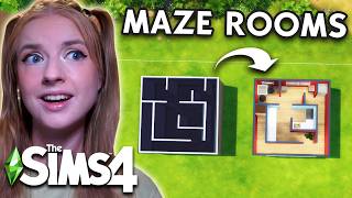 The Sims 4 but every room is a random MAZE 😵‍💫