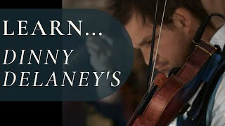 Traditional Irish fiddle - A slide - Dinny Delaney's