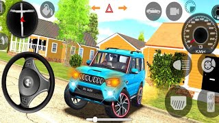 Dollar (Song) Modified Mahindra Blue Thar👿 || Indian Cars Simulator 3D || Android Gameplay