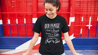 Our family a circle of strength t-shirt