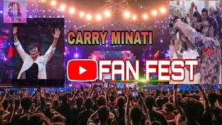 Carryminati @ YouTube Fan Fest India #a4arup