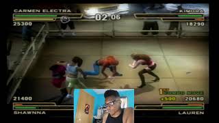 Def Jam Fight for NY Carmen Electra vs Kimora vs Shawnna vs Lauren