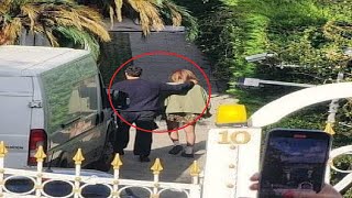 Afra Saraçoğlu was seen entering Mert's villa!