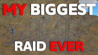 MY BIGGEST RAID EVER IN ARK ON XAVII CAVE - INX 6MAN - ARK: Survival Evolved