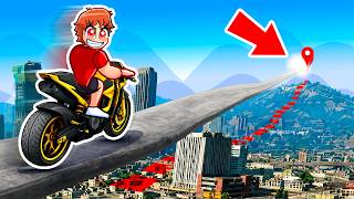 I Crossed The GTA 5 Map In A Perfectly Straight Line...