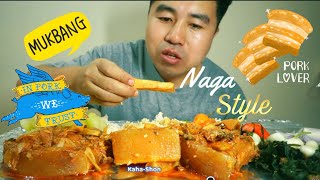 Mukbang Episode | Pork & Fresh Bamboo shoots Naga style