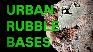 EASY Urban Rubble Bases For Warhammer Miniatures