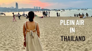 the ideal artist vacation | plein air watercolor painting+ travelling in thailand +relaxing art vlog