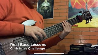 Real Bass Lessons Christmas Challenge