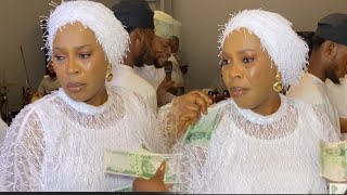 AMAZING! SEE HOW NOLLYWOOD STARS FAMILY AND FRIENDS MAKES MONEY SPEAK ON ACTRESS FATHIA BALOGUN@BDAY