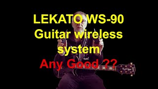 Lekato WS-90 Quick Review and demo