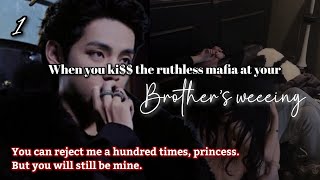 When you ki$$ the ruthless mafia at your brother's wedding | bts ff mafia obsession 