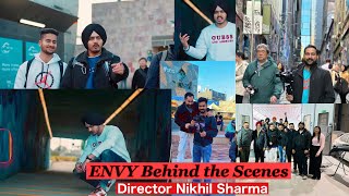 ENVY - Gavy Kaler | Behind the scenes  |  Punjabi Songs 2023 | Director Nikhil sharma | Reelformers