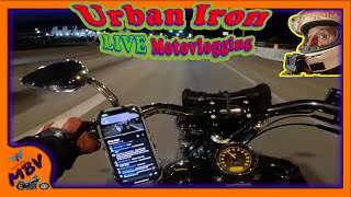 Live from the Harley Dyna Wide Glide night time
