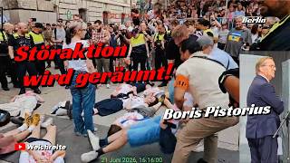 Protest against Boris Pistorius cleared! Veterans Day & Antifa Berlin 6/21/26 @BerlinBerlinTV