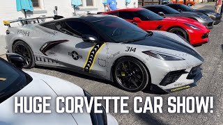I entered my C8 Z06 into a MASSIVE Corvette Car Show!