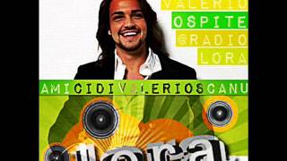 Valerio Scanu - Intervista @ Radio LoRa (Radio Svizzera)