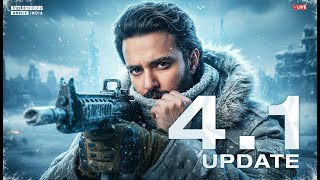 4.1 UPDATE IS HERE IN BGMI SOLO VS SQUAD🔥 #pubglive #bgmi #gameplay