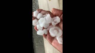 Hailstorm Strikes in Sydney Yesterday | 14th October 2021