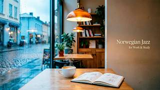 Tenor Saxophone in a Rainy Bergen Café | Study & Relax